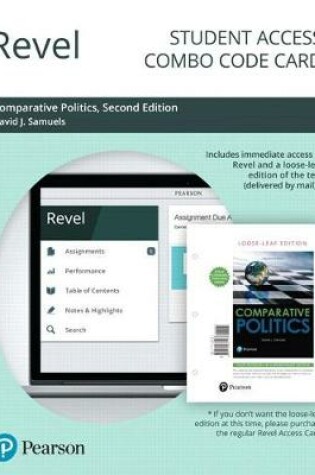 Cover of Revel for Comparative Politics -- Combo Access Card