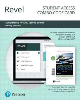 Book cover for Revel for Comparative Politics -- Combo Access Card