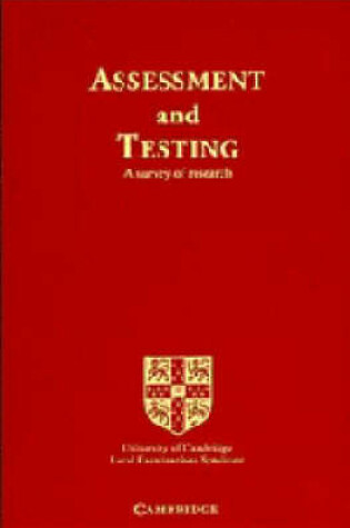 Cover of Assessment and Testing