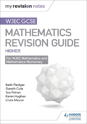 Book cover for WJEC GCSE Maths Higher: Mastering Mathematics Revision Guide