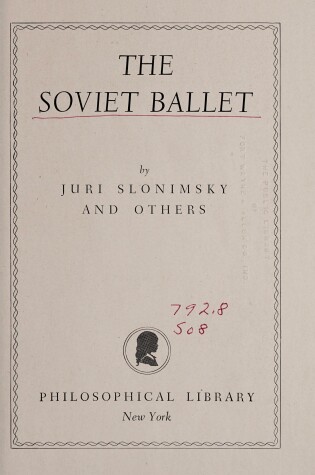 Cover of The Soviet Ballet