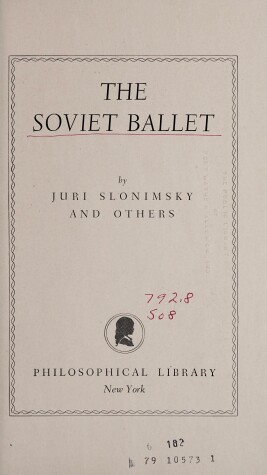 Cover of The Soviet Ballet