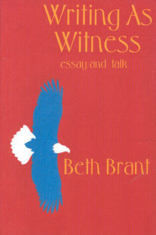 Cover of Writing as Witness