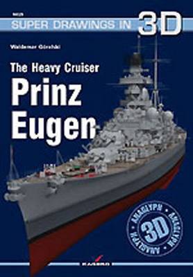 Book cover for The Heavy Cruiser Prinz Eugen