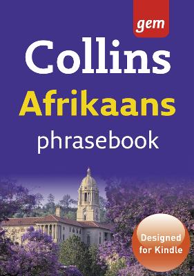 Cover of Collins Gem Afrikaans Phrasebook and Dictionary