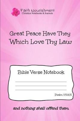Book cover for Great Peace Have They Which Love Thy Law