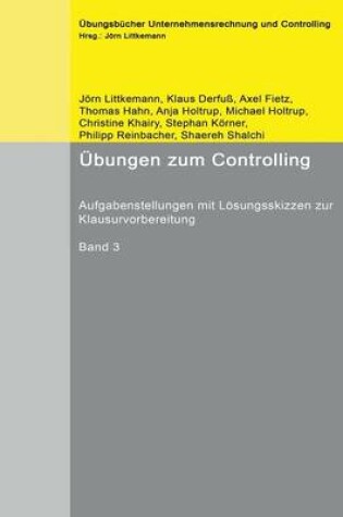 Cover of UEbungen zum Controlling, Band 3