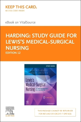 Cover of Study Guide for Lewis's Medical-Surgical Nursing - Elsevier eBook on Vitalsource (Retail Access Card)