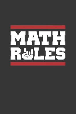 Book cover for Math Rules Notebook