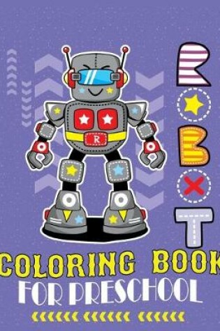 Cover of Robot coloring book Preschool