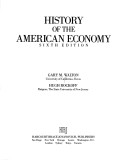 Book cover for Walton History of the American Economy 6e