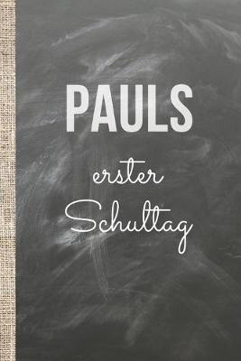 Book cover for Pauls erster Schultag