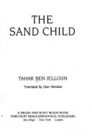 Cover of The Sand Child