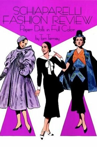 Cover of Schiaparelli Fashion Review Paper Dolls in Full Colour