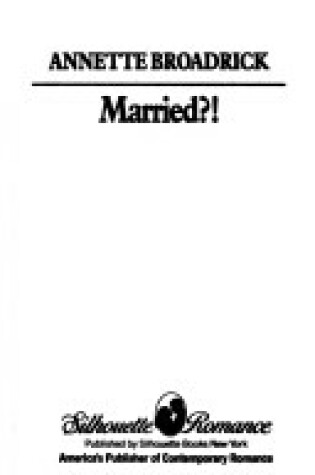 Cover of Married?