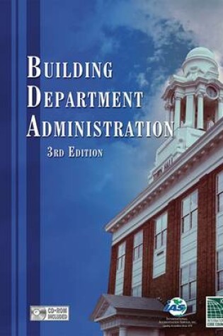 Cover of Building Department Administration, Chapters 19-21