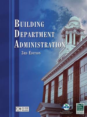 Book cover for Building Department Administration, Chapters 19-21