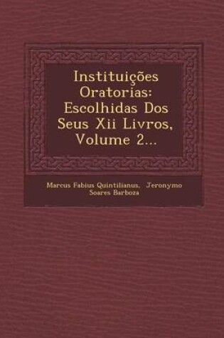 Cover of Instituicoes Oratorias