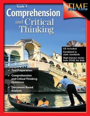 Book cover for Comprehension and Critical Thinking Grade 4