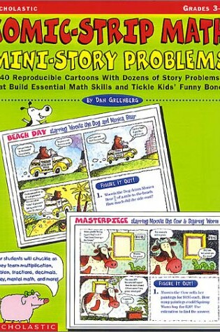 Cover of Comic-Strip Math: Mini-Story Problems