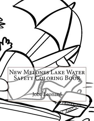 Book cover for New Melones Lake Water Safety Coloring Book