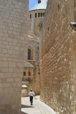 Book cover for A Narrow Alley in Jerusalem, Israel