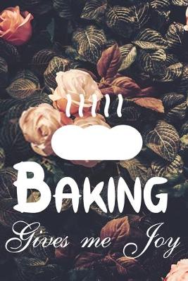 Book cover for Baking gives me joy