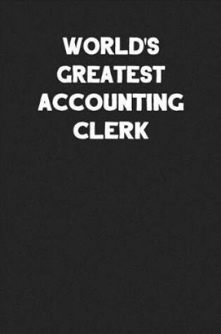 Cover of World's Greatest Accounting Clerk