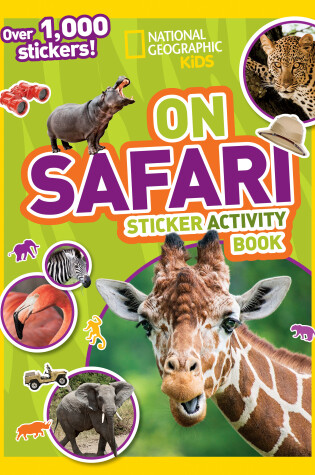 Cover of On Safari Sticker Activity Book