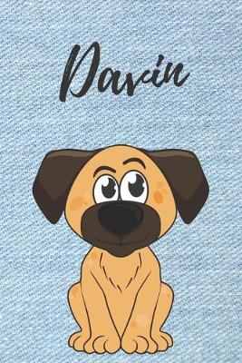 Book cover for Davin Hunde Tagebuch / Notizbuch / Malbuch / Journal / DIN A5 / Geschenk