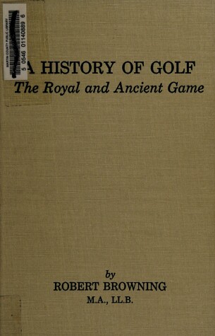 Cover of A History of Golf