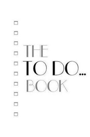 Cover of The To Do... Book