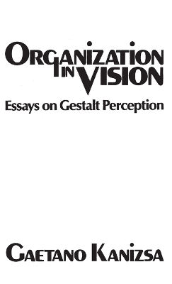 Cover of Organization in Vision