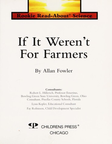 Book cover for If It Weren't for Farmers