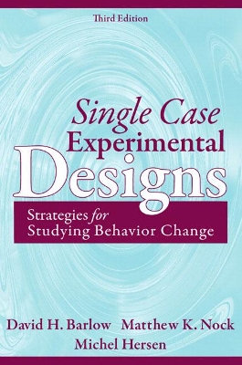 Book cover for Single Case Experimental Designs