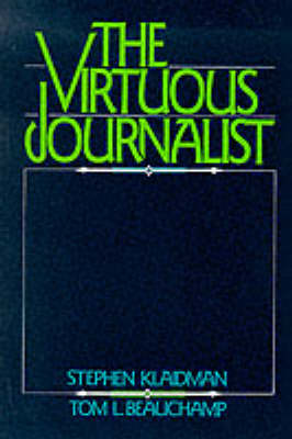 Book cover for The Virtuous Journalist