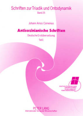 Cover of Antisozinianische Schriften