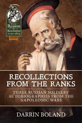 Book cover for Recollections from the Ranks