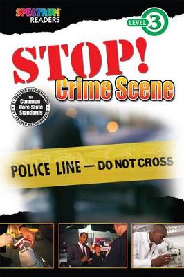 Book cover for Stop! Crime Scene