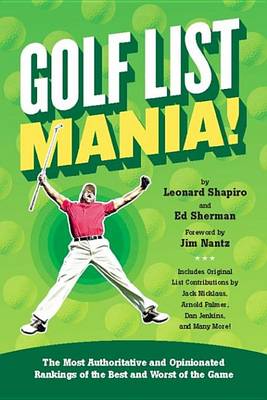 Book cover for Golf List Mania!