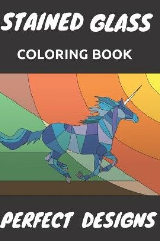 Cover of Stained Glass Coloring Book