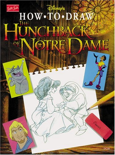 Book cover for Disney's How to Draw the Hunchback of Notre Dame