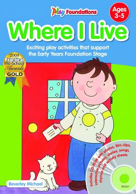 Book cover for Where I Live - Book & CD-ROM