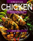 Book cover for Easy as 1, 2, 3 Creative Chicken