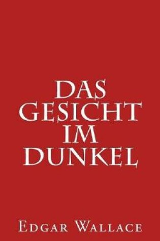 Cover of Das Gesicht Im Dunkel