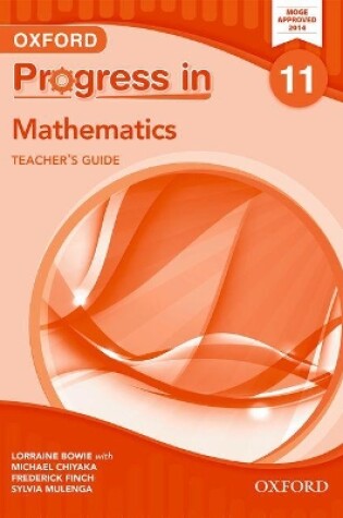 Cover of Progress in Mathematics (Zambia): Grade 11: Teacher's Guide