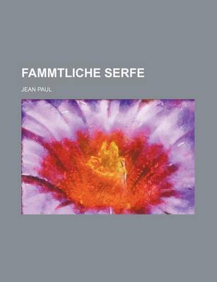 Book cover for Fammtliche Serfe