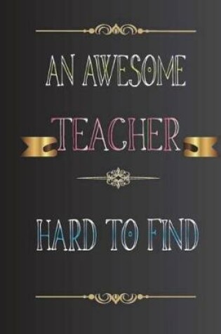 Cover of An Awesome Teacher