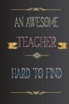 Book cover for An Awesome Teacher