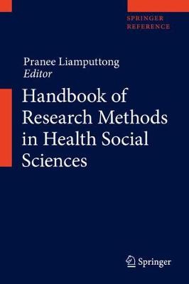 Book cover for Handbook of Research Methods in Health Social Sciences